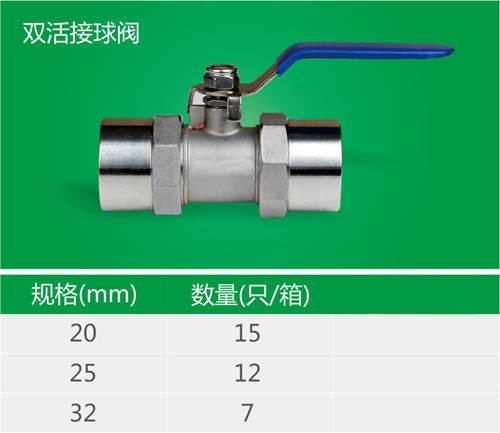 双活接球阀